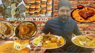 EATING ARABIC FOODS || USMAN SHABBIR VLOGS || FOOD VLOG ||