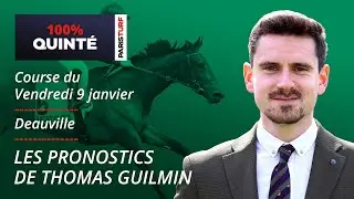 Pronostics Quint&eacute; PMU - 100% Quint&eacute; du Vendredi 9 janvier &agrave; Deauville