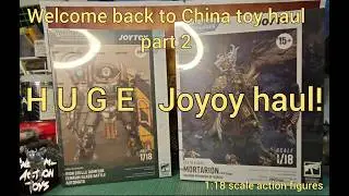 Снова приветствуем вас во второй части обзора покупок игрушек из Китая &mdash; Joytoy. Столько всего!