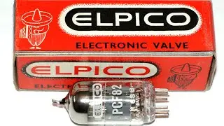 Unboxing An Elpico PCF82 Triode Pentode Vacuum Tube #UnboxingVintageElectronicComponents