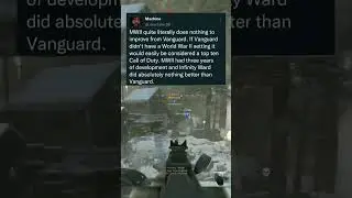 Sledgehammer is better than Infinity Ward