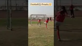 Football ⚽ Penalty 💥 Intramural Match Swarnim Gujarat Sports University #short #football