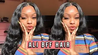 AFFORDABLE loose wave hair | AliExpress ALI BFF 1 YEAR review |