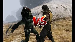 Predator VS Scorpion - Ultimate Battle (GTA 5)