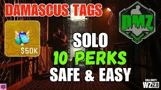 DMZ SOLO - FARM 10 PERKS SAFELY (PERK GLITCH/DAMASCUS TAGS/KOSCHEI WEAPON CASE/ALL SOLO) DMZ EXPLOIT