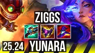 ZIGGS & Milio vs YUNARA & Xerath (ADC) | EUW Master | 25.24