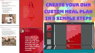 Create your own custom meal plan in 5 simple steps | weight loss meal plan free pdf