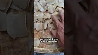 Traditional drying process 