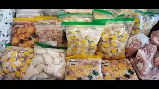 Заготовка полуфабрикатов в морозилку / Preparation of semi-finished products in the freezer