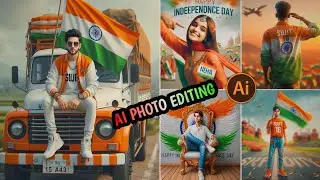 15 August T-Shirt Name Ai Photo Editing | Independence Day Ai Photo Editing | Bing Ai Image Creator