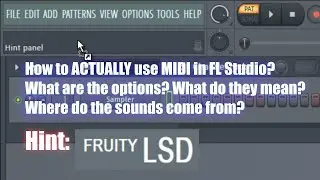 This is how you ACTUALLY use MIDI in FL Studio!