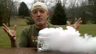 WHAT HAPPENS IF YOU DROP DRY ICE INTO HOT WATER?