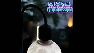Magnetic Moon lamp