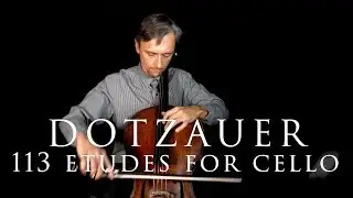 Dotzauer Etude 49 from 113 Exercises for Cello Book 2 Fast and Slow tempo