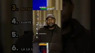 Ranking Kanye West Funniest Moments 😭💀