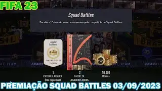 FIFA 23 | PREMIA&Ccedil;&Atilde;O SQUAD BATTLES 03/09/2023 || FUTFIFA ||