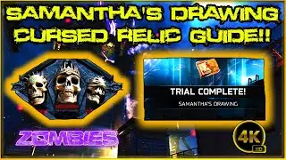BO7 ZOMBIES SAMANTHA'S DRAWING RELIC UNLOCK FULL GUIDE!! #bo7 #bo7zombies #callofduty