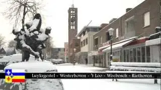 Wintersfeer in Bergeijk