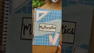 Dynamic Front Page Designs for Your Math Assignment! #youtubeshorts #shorts #maths #project #study