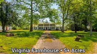 Virginia Farmhouse For Sale | 5+ Acres | Virginia Real Estate For Sale | Make Passive Rental Imcome