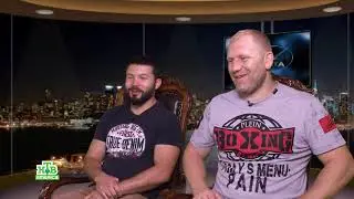 Persona Grata. Sergey Kharitonov- MMA.  Ruslan Kryvusha - coach. Host Yulia Rydler. NTV-America.