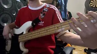 Bruno Mars - Treasure Bass Cover