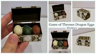Miniature Game of Thrones Dragon Eggs Tutorial