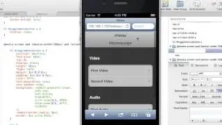 Web app development 6 - Toggle menu button