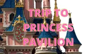 TRIP TO PRINCESS PAVILION IN DISNEYLAND PARIS FT. MEET AND GREET & TIPS | Vintage & Spikes VLOG