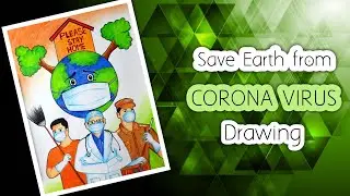 Pandemic Situation for Coronavirus Drawing || Our Real Heroes Drawing || #shorts