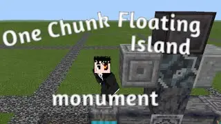 One Chunk Floating Island Monument | OCB #3