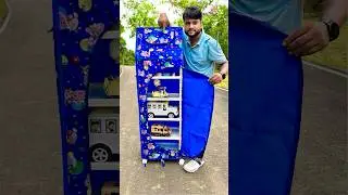 Portable PVC Collapsible Wardrobe Unboxing and Fitting🔥😲