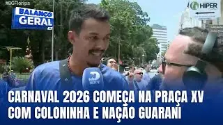 Unidos da Coloninha e Na&ccedil;&atilde;o Guarani se apresentam nesta quinta-feira (08) na Pra&ccedil;a XV