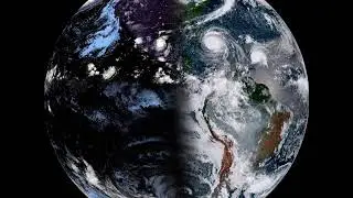 Full Disk Imagery Geocolor All Day Sept. 8 2017