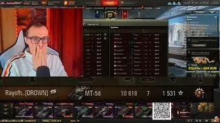 🐉МТ-58 &rarr; 10 800 УРОНА! ДРАКОН ВОЗВРАЩАЕТ ПРАЙМ, БОЙ НА ПОЗИТИВЕ!🙂🐉