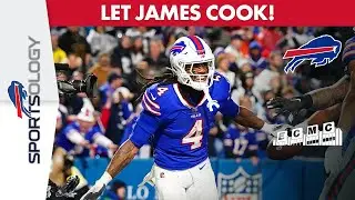 Buffalo Bills Running Back James Cook Runs Through Dallas Cowboys Defense!
