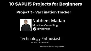 10 SAPUI5 Projects for Beginners - Project 3