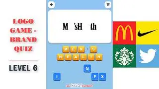 Logo Game - Brand Quiz Level 6 Walkthrough | SkillGameWalkthrough