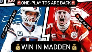 TOP 5 CONSISTENT ONE-PLAY TOUCHDOWNS/ MONEY PLAYS TUTORIAL 🛑 MADDEN 23 🛑 WIN MORE GAMES NOW🚀