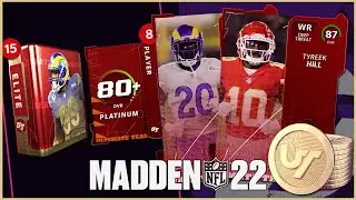 Day 1 Madden 22 Pack Opening And I Pulled An 88 OVR!