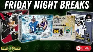 Friday Night Breaks! Bowman Best + Leaf Trinity + Prizm Draft Football, & More!