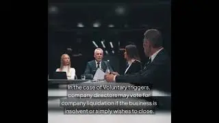 What Triggers the Liquidation of a Company? #shorts