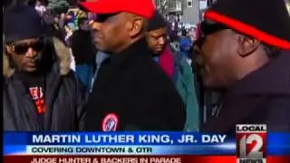 Judge Hunter and Supporters in MLK Day Parade