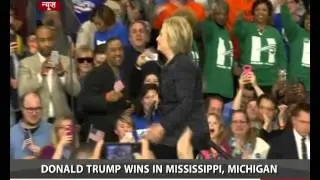 Trump, Clinton win Mississippi primaries