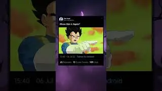 Vegeta's Most Funny And Awkward Moment #shorts