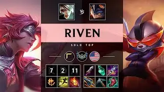 Riven Top vs Rumble - NA Challenger Patch 25.15