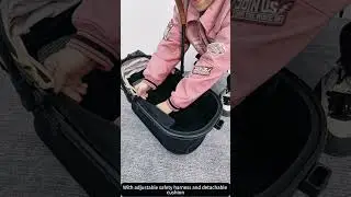Bello-DH01 Pet Stroller Features Demonstration, contact me for a catalog. #petstroller #petsupplies