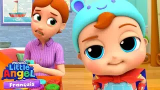 Maman Papa Oui Les Enfants | Comptines avec B&eacute;b&eacute; Louis | Little Angel Fran&ccedil;ais