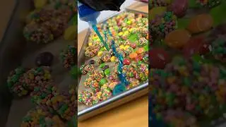 Nerds and Skittles = Delightful 🤤 #viralvideo #youtubeshorts #freezedried