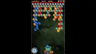 Space Bubble Shooter - level 22-2
